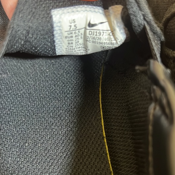 Nike SB Slip On Black Canvas Shoe Men’s 7.5 EUC - Picture 5 of 7